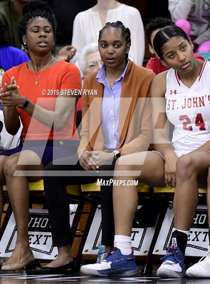 Thumbnail 1 in New Hope Academy vs. St. John's (GEICO National Tournament Final) photogallery.