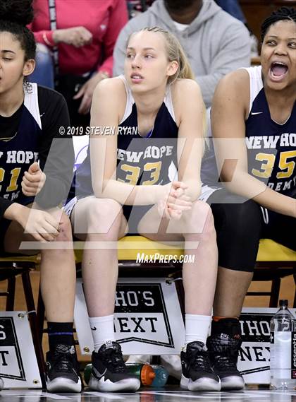 Thumbnail 1 in New Hope Academy vs. St. John's (GEICO National Tournament Final) photogallery.