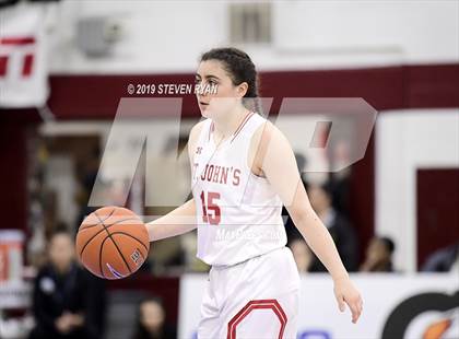 Thumbnail 2 in New Hope Academy vs. St. John's (GEICO National Tournament Final) photogallery.