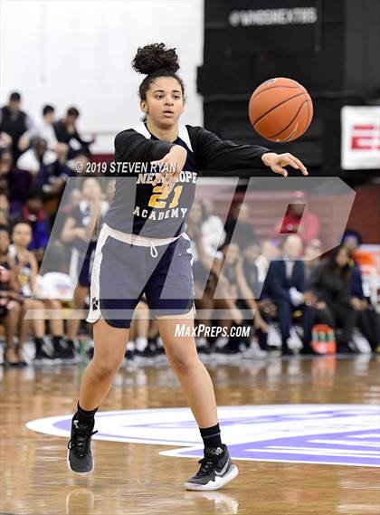 Thumbnail 3 in New Hope Academy vs. St. John's (GEICO National Tournament Final) photogallery.