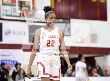 Thumbnail 1 in New Hope Academy vs. St. John's (GEICO National Tournament Final) photogallery.