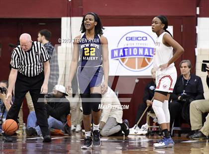 Thumbnail 1 in New Hope Academy vs. St. John's (GEICO National Tournament Final) photogallery.