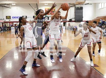 Thumbnail 3 in New Hope Academy vs. St. John's (GEICO National Tournament Final) photogallery.