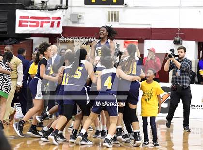 Thumbnail 1 in New Hope Academy vs. St. John's (GEICO National Tournament Final) photogallery.