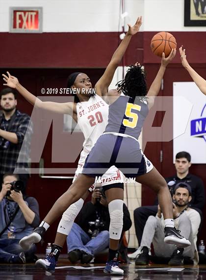 Thumbnail 1 in New Hope Academy vs. St. John's (GEICO National Tournament Final) photogallery.
