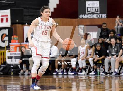 Thumbnail 3 in New Hope Academy vs. St. John's (GEICO National Tournament Final) photogallery.