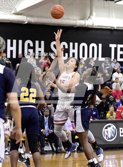 Thumbnail 1 in New Hope Academy vs. St. John's (GEICO National Tournament Final) photogallery.
