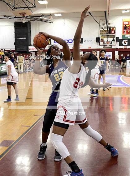 Thumbnail 1 in New Hope Academy vs. St. John's (GEICO National Tournament Final) photogallery.