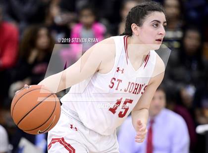 Thumbnail 2 in New Hope Academy vs. St. John's (GEICO National Tournament Final) photogallery.