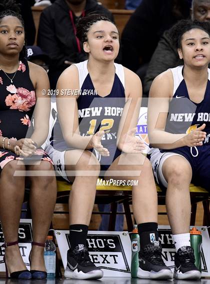 Thumbnail 1 in New Hope Academy vs. St. John's (GEICO National Tournament Final) photogallery.