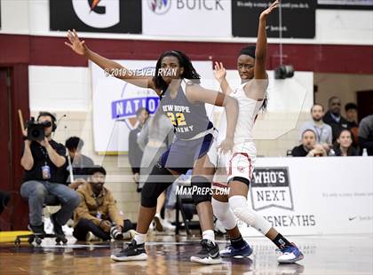 Thumbnail 3 in New Hope Academy vs. St. John's (GEICO National Tournament Final) photogallery.