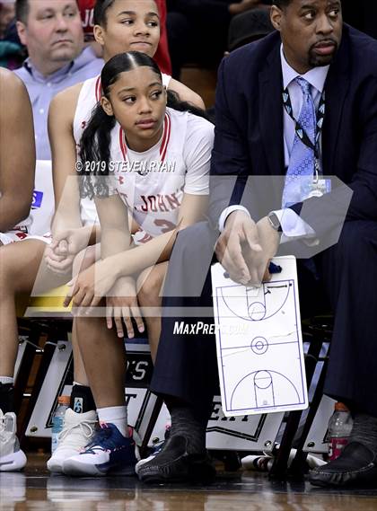 Thumbnail 2 in New Hope Academy vs. St. John's (GEICO National Tournament Final) photogallery.