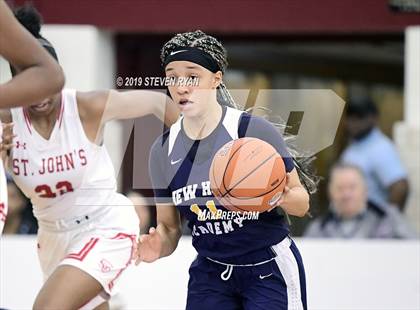 Thumbnail 1 in New Hope Academy vs. St. John's (GEICO National Tournament Final) photogallery.