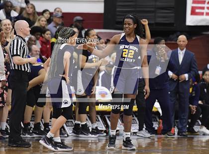 Thumbnail 3 in New Hope Academy vs. St. John's (GEICO National Tournament Final) photogallery.