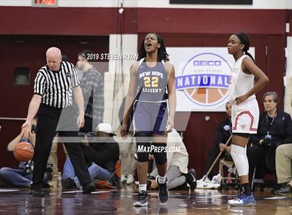 Thumbnail 3 in New Hope Academy vs. St. John's (GEICO National Tournament Final) photogallery.