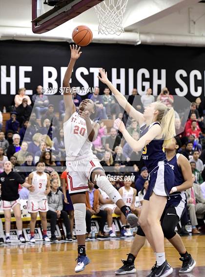 Thumbnail 1 in New Hope Academy vs. St. John's (GEICO National Tournament Final) photogallery.