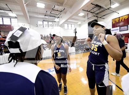 Thumbnail 1 in New Hope Academy vs. St. John's (GEICO National Tournament Final) photogallery.