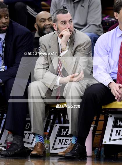 Thumbnail 3 in New Hope Academy vs. St. John's (GEICO National Tournament Final) photogallery.