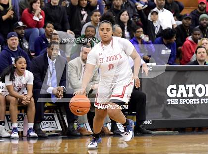 Thumbnail 3 in New Hope Academy vs. St. John's (GEICO National Tournament Final) photogallery.