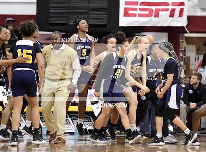 Thumbnail 2 in New Hope Academy vs. St. John's (GEICO National Tournament Final) photogallery.