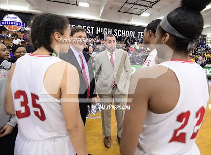 Thumbnail 2 in New Hope Academy vs. St. John's (GEICO National Tournament Final) photogallery.