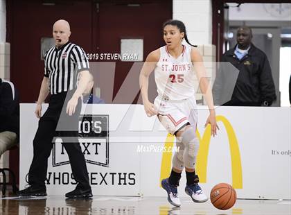 Thumbnail 1 in New Hope Academy vs. St. John's (GEICO National Tournament Final) photogallery.