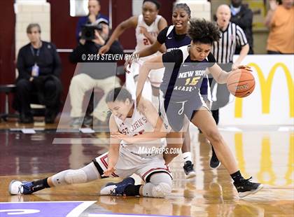 Thumbnail 3 in New Hope Academy vs. St. John's (GEICO National Tournament Final) photogallery.