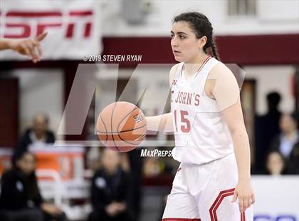 Thumbnail 3 in New Hope Academy vs. St. John's (GEICO National Tournament Final) photogallery.