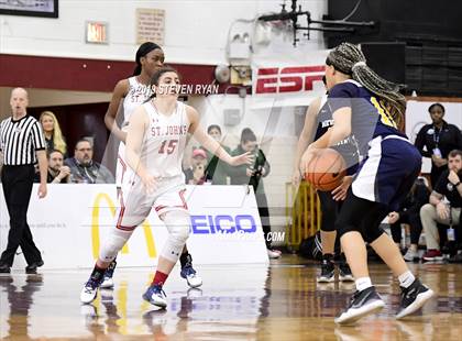 Thumbnail 3 in New Hope Academy vs. St. John's (GEICO National Tournament Final) photogallery.