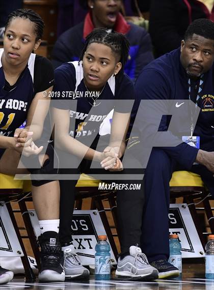 Thumbnail 2 in New Hope Academy vs. St. John's (GEICO National Tournament Final) photogallery.