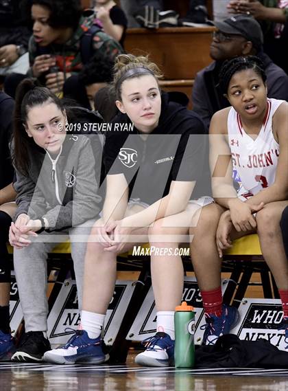 Thumbnail 1 in New Hope Academy vs. St. John's (GEICO National Tournament Final) photogallery.