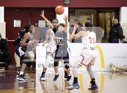 Thumbnail 3 in New Hope Academy vs. St. John's (GEICO National Tournament Final) photogallery.