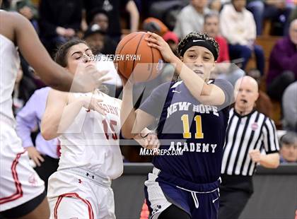 Thumbnail 1 in New Hope Academy vs. St. John's (GEICO National Tournament Final) photogallery.