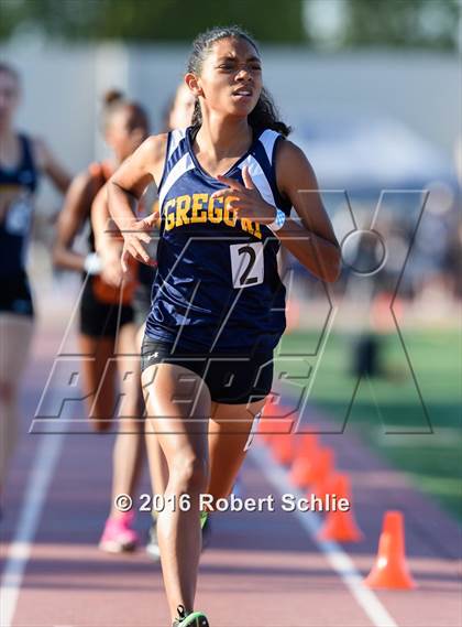 Thumbnail 2 in CIF SJS Masters Track and Field Championships (Girls Track Prelims) photogallery.