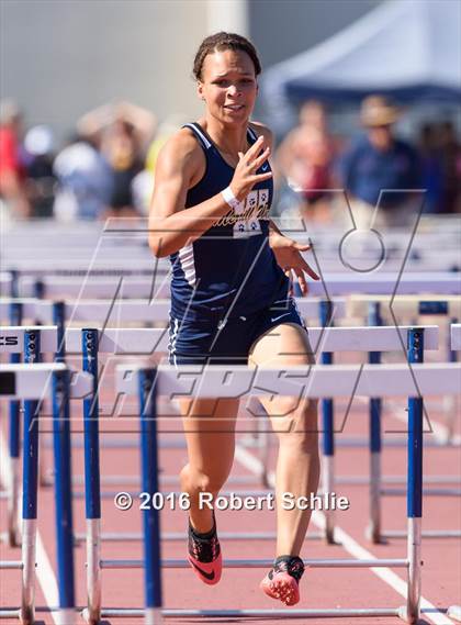 Thumbnail 1 in CIF SJS Masters Track and Field Championships (Girls Track Prelims) photogallery.