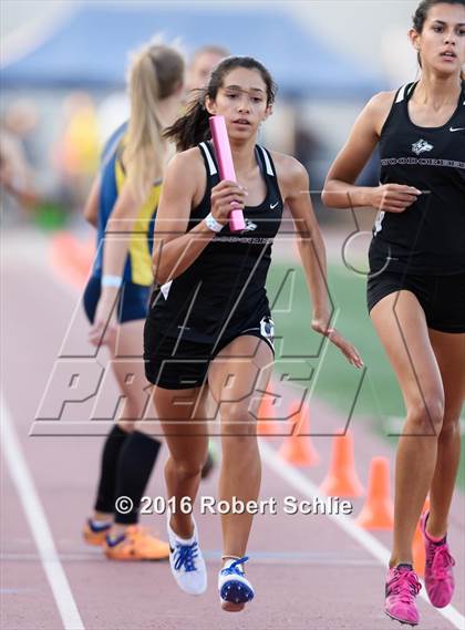 Thumbnail 1 in CIF SJS Masters Track and Field Championships (Girls Track Prelims) photogallery.
