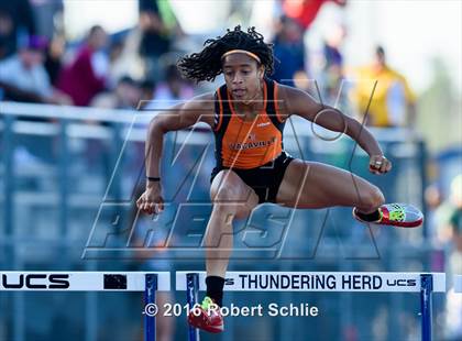 Thumbnail 2 in CIF SJS Masters Track and Field Championships (Girls Track Prelims) photogallery.