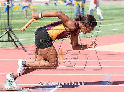 Thumbnail 2 in CIF SJS Masters Track and Field Championships (Girls Track Prelims) photogallery.