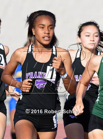 Thumbnail 3 in CIF SJS Masters Track and Field Championships (Girls Track Prelims) photogallery.