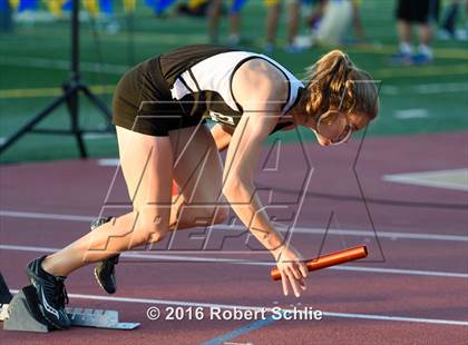 Thumbnail 2 in CIF SJS Masters Track and Field Championships (Girls Track Prelims) photogallery.