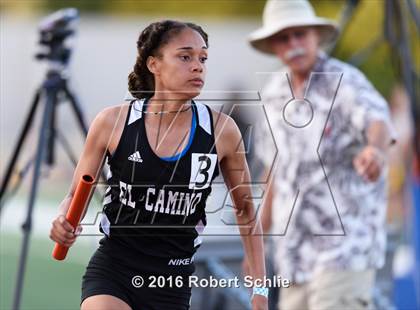 Thumbnail 3 in CIF SJS Masters Track and Field Championships (Girls Track Prelims) photogallery.