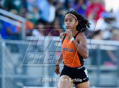 Thumbnail 1 in CIF SJS Masters Track and Field Championships (Girls Track Prelims) photogallery.