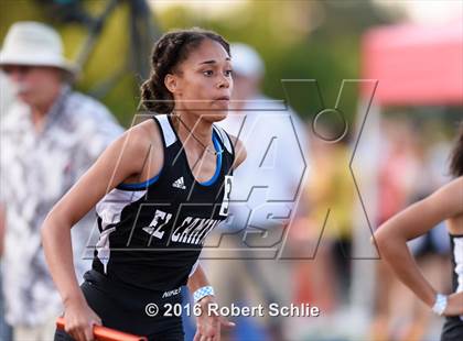 Thumbnail 1 in CIF SJS Masters Track and Field Championships (Girls Track Prelims) photogallery.