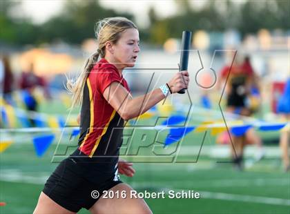 Thumbnail 1 in CIF SJS Masters Track and Field Championships (Girls Track Prelims) photogallery.