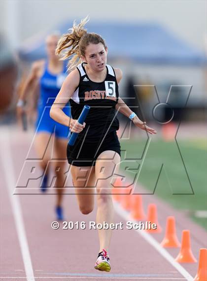 Thumbnail 2 in CIF SJS Masters Track and Field Championships (Girls Track Prelims) photogallery.
