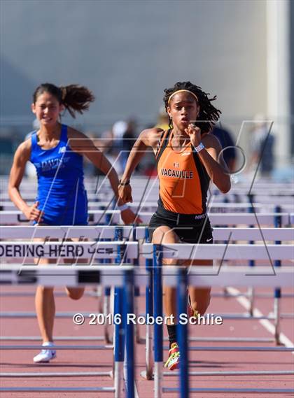 Thumbnail 3 in CIF SJS Masters Track and Field Championships (Girls Track Prelims) photogallery.