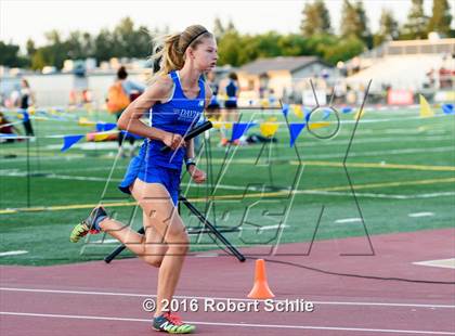 Thumbnail 3 in CIF SJS Masters Track and Field Championships (Girls Track Prelims) photogallery.