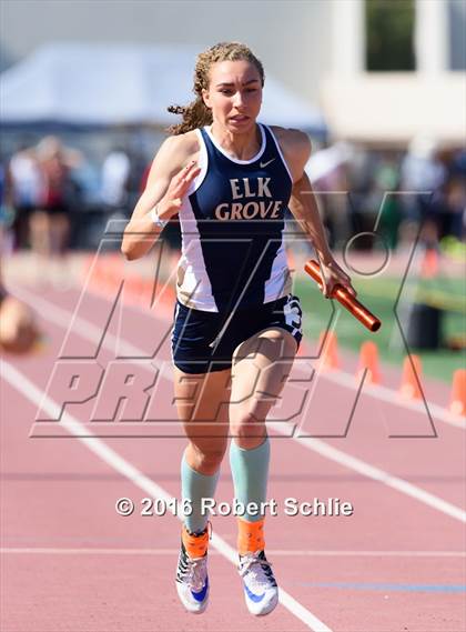 Thumbnail 1 in CIF SJS Masters Track and Field Championships (Girls Track Prelims) photogallery.