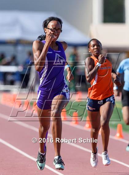 Thumbnail 1 in CIF SJS Masters Track and Field Championships (Girls Track Prelims) photogallery.