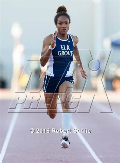Thumbnail 1 in CIF SJS Masters Track and Field Championships (Girls Track Prelims) photogallery.